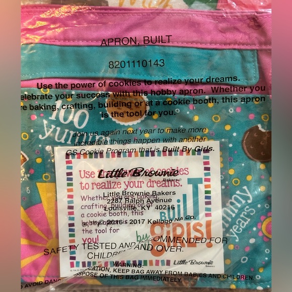 Little brownie 2 Aprons and Bandana - Picture 3 of 5